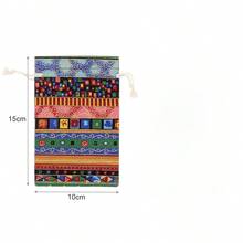 20 عبوة أكياس جوت صغيرة برباط سحب 10 * 15 سم، أكياس هدايا من قماش ثنائي المواد، أكياس تخزين قابلة لإعادة الاستخدام لهدايا الزفاف وأعياد الميلاد وحفلات عيد الميلاد والأعمال اليدوية - 20 قطعة - مشاهدة 3