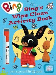 BINGS WIPE CLEAN AB_BING PB - Single Book - View 2
