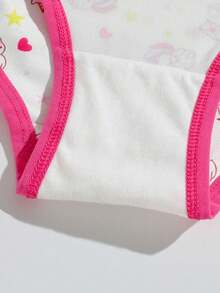 Bộ 12 món ngẫu nhiên áo tank top và quần lót cho bé gái, họa tiết hoa dễ thương, chất mềm co giãn thoải mái, quần lót tam giác cho bé gái - Nhiều màu - Xem 5