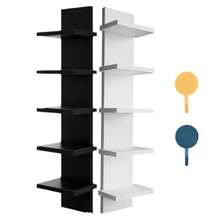 5 Tier Wall Shelf Unit Vertical Shelf Floating Storage Wall Shelf Decorative - View 9