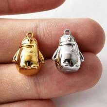 1/2Pcs High Quality 316L Stainless Steel Vacuum Plating Charms, Assorted 3D Vintage Pendant, DIY Jewelry Making Findings - Picture - View 21
