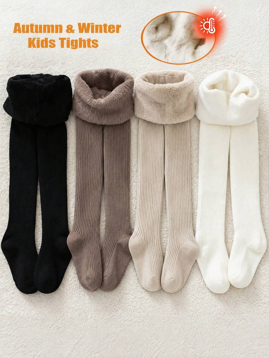 [Autumn/Winter]1/3 Pairs Girls/Children/Infant Leggings/Tights, Classic ...