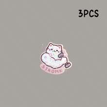 Muscle Cat Stickers, Fun Gym Exercise Vinyl Stickers, Suitable For Water Bottles And Laptops, Exercise Weightlifting Gifts - one-size - View 11