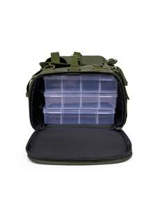 Ransel Multifungsi untuk Berkemah di Luar Ruangan, Tas Pancing, dan Tas Joran Pancing, Bahan Kain Baru Musim Gugur/Dingin, Kapasitas Besar, Banyak Kantong, Ransel Pria - MultiWarna - View 6