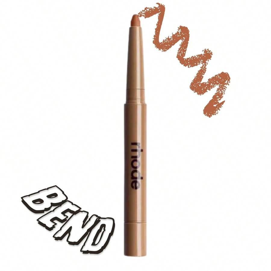 Rhode - Peptide Lip Shape - Bend - Soft Peachy Beige - Curved - View 1