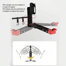 Bike Wall Mount Swivel Rotating Rack Garage Hook MTB Road Bike Storage - 20 Inch to 27.5 Inch - View 6