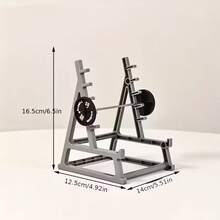 Hasbro 1pc/Gym Inspired Barbell Pen Holder, Fun Office Storage Organizer - One Size - View 5