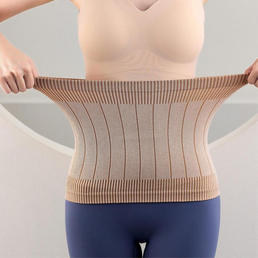 Women's All-Season Constant Temperature Waist Support Band | Warms Uterus, Belly & Back, Cold-Proof, Waist Shaping