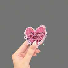 Pink Heart "I Am Allowed To..." Is A "Declaration Of Liberation" For People-! Sticker - Durable Smooth Surface, Self-Adhesive Bumper Sticker, Suitable For Car, Window, Laptop, Truck, Phone Case, Tablet, Notebook, Lorry - one-size - View 11
