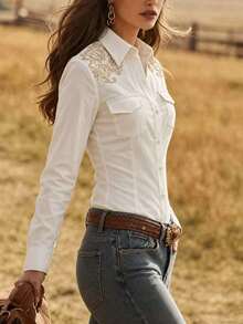 Women Tops - Color as Pic - View 3
