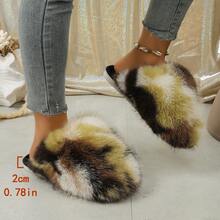 Women's Plush Casual Daily Home Slippers - Multicolor - View 10