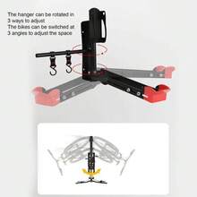 Bike Wall Mount Swivel Rotating Rack Garage Hook MTB Road Electric Bike Storage, - UK-L438801 - View 10