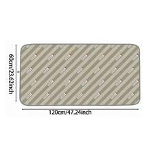 Light Luxury Minimalist Printed Ironing Pad, Portable Handheld Hanging Design, Travel Business Trip Home Use Dedicated Ironing Mat - Coffee Twill - View 19
