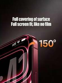 2Pcs HD Dust Free Tempered Glass Screen Protector With Speaker Dustproof Design, One-Step Automatic Installation, Full Coverage Zero Bubble Screen Film Compatible With IPhone Duo 18 Pro Max 17 16 15 Plus 14 13 12 11 Series - Clear - View 11