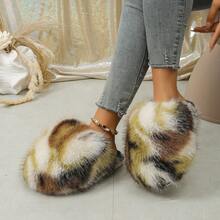 Women's Plush Casual Daily Home Slippers - Multicolor - View 2