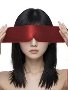 Black Mulberry Silk Eye Mask, Adjustable Soft Light-Blocking, For Sleep, Travel And Meditation - Multicolor - View 7