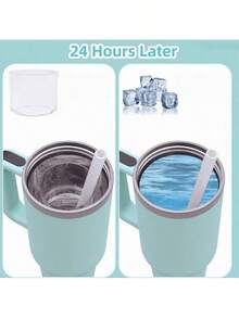 1pc Silicone 3-Cavity Ice Mold With Lid, 20/30oz (887ml) Capacity, Easy Release, Suitable For Freezing Cocktails, Whiskey, Drinks, Coffee, Etc. - Multicolor - View 12