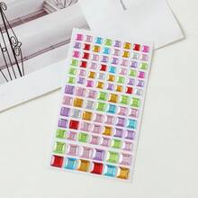 1 Set 1pc Colorful Gem Stickers, Diamond Stickers, Acrylic Crystal Stickers, DIY 3D Decoration, Rhinestone Stickers, Y2K Handmade Stickers, Stickers, Everything Can Be , Bling Bling (Random Color And Arrangement Order For Each Style) - Multicolor - View 10