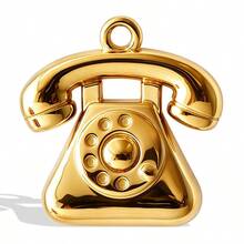 1/2Pcs High Quality 316L Stainless Steel Vacuum Plating Charms, Assorted 3D Vintage Pendant, DIY Jewelry Making Findings - Picture - View 17
