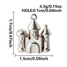 1/2Pcs High Quality 316L Stainless Steel Vacuum Plating Charms, Assorted 3D Vintage Pendant, DIY Jewelry Making Findings - Picture - View 23