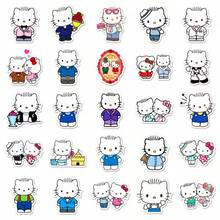 50pcs Sanrio Daniel Star Cartoon Stickers - Cute Pastel Design For Skateboard, Phone Case, Luggage | High Adhesion Material For Bath And Daily Scenes | Mixed Colors, Non-Repeating Characters - Multicolor - View 4