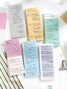 PaperMore Life Progress Series 3 Writable Sticky Notes Minimalist Planner Memo Pads For Notebooks, Journals, Planners, Back To School Season - one-size - View 1