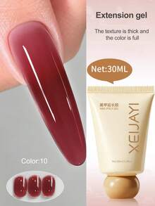 1pc 30ml Nail Extension Gel, Nail Crystal Extension Agent, Nail Art Gel, Makes Nails Longer - Multicolor - View 18