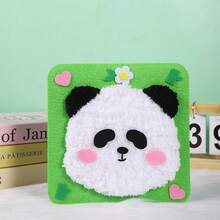 1pc Handmade Children's Sewing Fun - Parent-Child Game, Yarn Painting, Embroidery Punch Painting, Threading Painting, DIY Material Kit Creative Yarn Painting - Multicolor - View 11