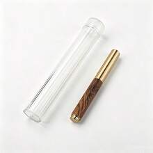 Vintage Wood Grain Fountain Pen Brass Metal Cap Natural Wood Barrel Signature Pen Business Writing Gift For Men Collection - 1099 - View 7