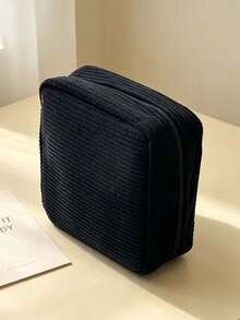 1 Cartoon Sanitary Napkin Storage Bag, Tissue Storage Bag, Lipstick Cosmetic Bag, Toilet Paper Storage Bag, Multi-Functional Sanitary Napkin Storage Bag, Large Capacity Simple Portable Bag, Sanitary Napkin Storage Box - Multicolor - View 13