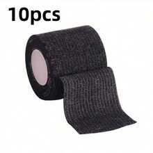 12 Rolls Elastic Self-Adhesive Sports Bandages, Finger And Ankle Support Braces, For Wrist, Waist, Knee And Elbow Protection, Suitable For Football, Basketball, Running, Fitness, Badminton, Tennis - Multicolor - View 12