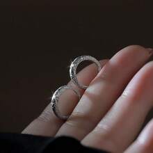 S925 Sterling Silver Classic Matte Starry Sky Series Minimalist Elegant Fashion Versatile Earrings, Perfect Gift For Family, Friends And Couples, Suitable For Daily Wear - Silver - View 4