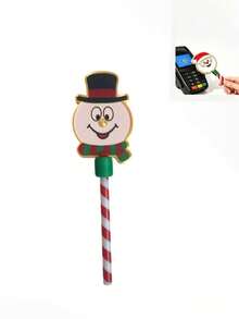 1pc Creative Funny Christmas Magic Wand Payment Cane, Christmas Magic Wand Non-Contact Payment Card Holder, Easy Payment Card Wallet, ID Holder, Christmas Gift Payment Card Wallet - Christmas Style - View 14