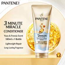 Pantene 3 Minute Miracle Conditioner, Lightweight Repair, 180ml - Lightweight Repair 180ml - View 1