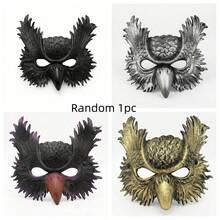 1pc Owl Mask For Holiday Party, Carnival Party Animal Mask Costume Prop - Multicolor - View 11