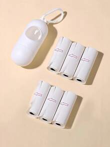 1 Hộp+45 Túi/1 Hộp+90 Túi/150 Túi Túi rác di động cho xe đẩy em bé và hộp đựng túi nhựa - Nhiều màu - Xem 8