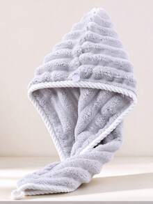 1pc Microfiber Hair Drying Cap, Soft Absorbent Hair Towel Wrap, Suitable For Curly, Wavy And Long Hair, For Face Washing, Skincare, Makeup, Bathroom Accessory, Christmas Gift - Multicolor - View 8