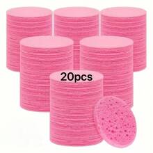 Compact Natural Facial Sponge Makeup & SPA Cleansing Sponge For Exfoliating, Makeup Removal And Face Washing - Multicolor - View 13