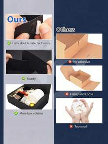 10/20pcs Navy Blue Gift Boxes With Lids, Blue Kraft Paper Gift Boxes, Bridesmaid Proposal Boxes, With Ribbon, For Wedding, Packaging, Gifts, Birthday, Cupcake Boxes, Valentine's Day Gift Boxes - A - View 1