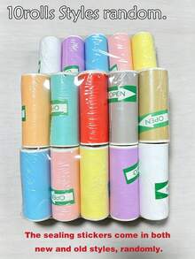 10 Rolls/5 Rolls/1 Roll Mini Printer Thermal Paper, Label Stickers, Colorful Self-Adhesive Thermal Printing Paper, Inkless Printing, Suitable For Photo And Image Printing - A - View 15