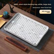 Double-Layer Small Pet Litter Box With Drainage Holes (No Need To Open, Can Be Opened If Needed), Detachable For Easy Cleaning, Suitable For Hamsters, Ferrets, Rabbits And Other Small To Medium Pets For All-Season Use - White - View 5