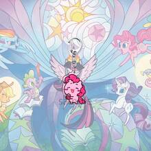 Hasbro My Little Pony Chiikawa Usagi Keychain Pendant Cartoon Creative Cute Girl Hanging Ornament - Multi-color - View 9