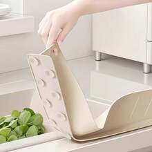 1 tấm chắn nước văng bồn rửa bằng silicone - tấm chắn nước văng bồn rửa bếp, tấm chắn nước văng bồn rửa có giác hút, dùng cho bồn rửa mặt gia đình, thảm thấm nước chống thấm, nắp bảo vệ chống thấm, lưu trữ phòng tắm, tấm chắn nước văng bồn rửa bếp, tấm chắn nước văng bồn rửa bằng silicone - Xem 9