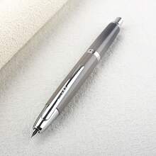 JINHAO 10 Retractable Fountain Pen Metal Press Type Ink Pen Business Office Writing Gift Pen For Men Women Stationery - 10 - View 11
