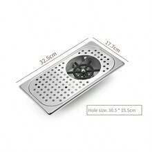 Star Map Stainless Steel Glass Rinser For Kitchen Sink, 5-Hole High Pressure Cup Washer, Embedded Sink Glass Cleaner With Round/Polygon/Rectangular Mounting Hole For Coffee Shop Bar Home - Multiple Styles - View 10
