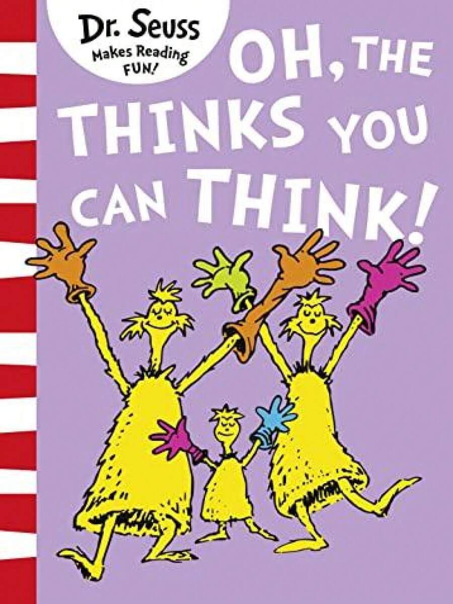 Oh, The Thinks You Can Think! - Single Book - View 1