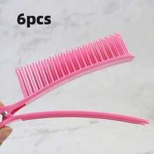 6/2/1pc Multi-Function Hair Dyeing & Perming Sectioning Clips With Comb Teeth, Styling Bangs Clips, Professional Salon Assistant Hair Clips, Non-Slip & Secure, Suitable For Hair Dyeing & Perming - Multicolor - View 13