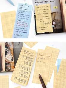 PaperMore Life Progress Series 3 Writable Sticky Notes Minimalist Planner Memo Pads For Notebooks, Journals, Planners, Back To School Season - one-size - View 8