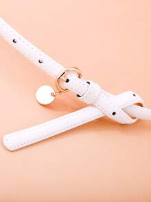 1pc Ins Minimalist Vintage Waist Belt, Fashion Commuter Style, High-Quality Artificial PU, Versatile Multi-Color Thin Belt - Pin Buckle Belt - View 9