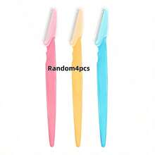 4pcs Eyebrow Grooming Set, Facial & Body Hair Removal Blades And Razors, Multi-Functional Beauty Grooming Tools, Suitable For Beauty Salon, Skincare And Travel Essentials, Makeup Accessories - Multicolor - View 14